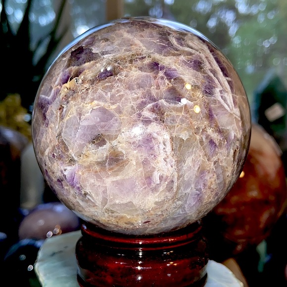 🔥SALE🔥 Dream Amethyst Crystal Sphere! - Picture 8 of 9